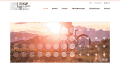 Desktop Screenshot of klv-sg.ch